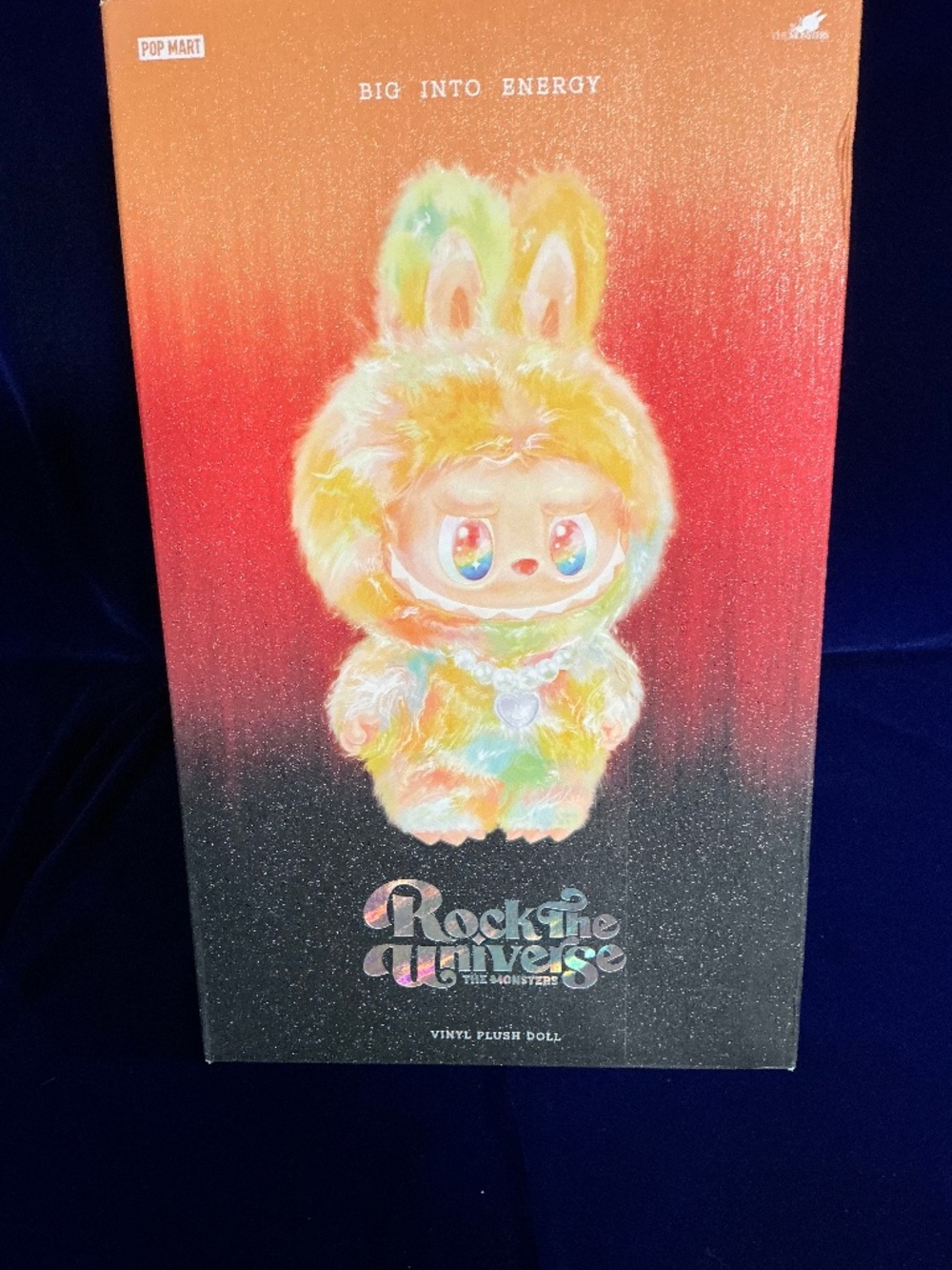 Pop Mart Labubu Rock the Universe unopened box large size